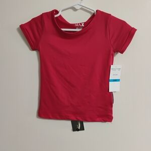 Toddler  Red Short Sleeve Tee